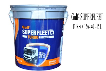 >GULF SUPER FLEET TURBO 15W40 CH4